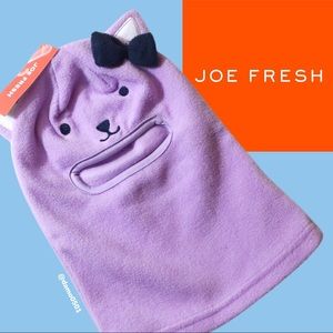 NWT Joe Fresh Toddler Purple Fleece Balaclava Hat